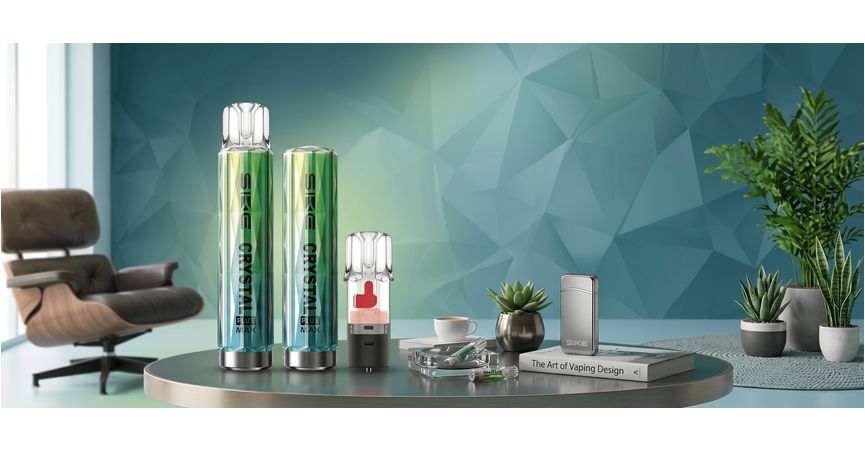 Crystal jednorazówka. Zobacz jak bateria Crystal Plus zmienia użytkowanie e-papierosów