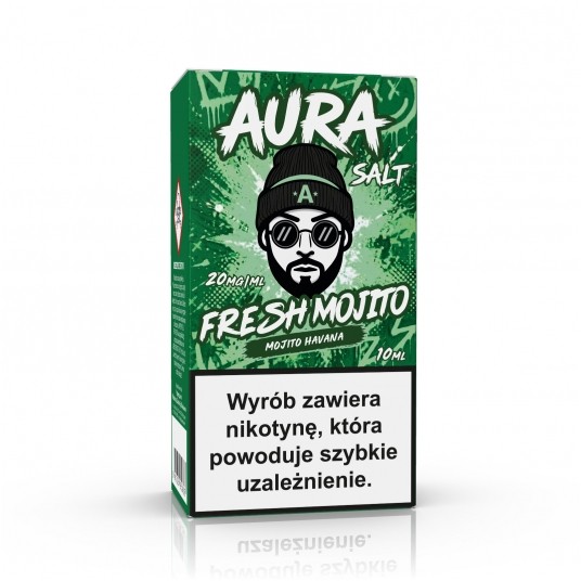 AURA SALT Fresh Mojito 20mg/ml 10ml -zdjęcie numer 1