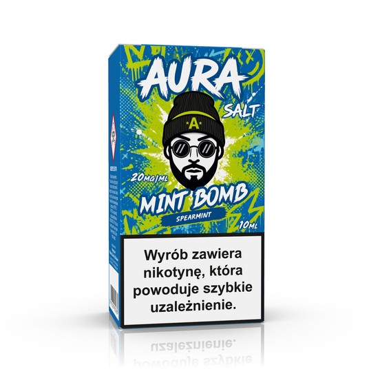 AURA SALT Mint Bomb 20mg/ml 10ml -zdjęcie numer 1