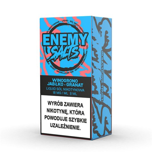B26 Enemy Salts Winogrono Jabłk Granat 18mg 9ml -zdjęcie numer 1