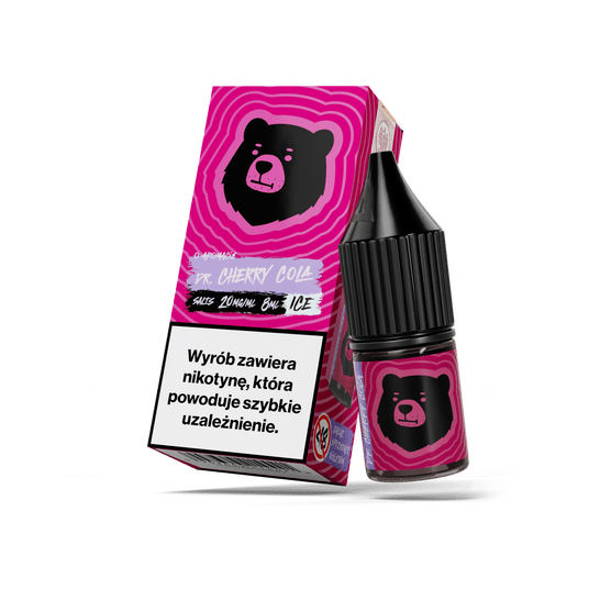 B26 Go Bears Drinks Dr. Cherry Cola Ice 20mg 8ml -zdjęcie numer 1