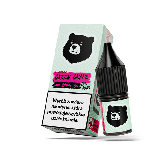 B26 Go Bears Drops Green Grape Low Mint 20mg 8ml -zdjęcie numer 1