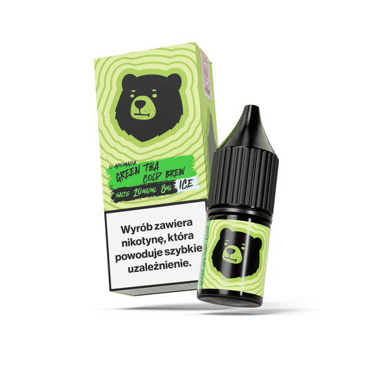 B26 Go Bears Tea Green Tea Cold Brew Ice 20mg 8ml -zdjęcie numer 1