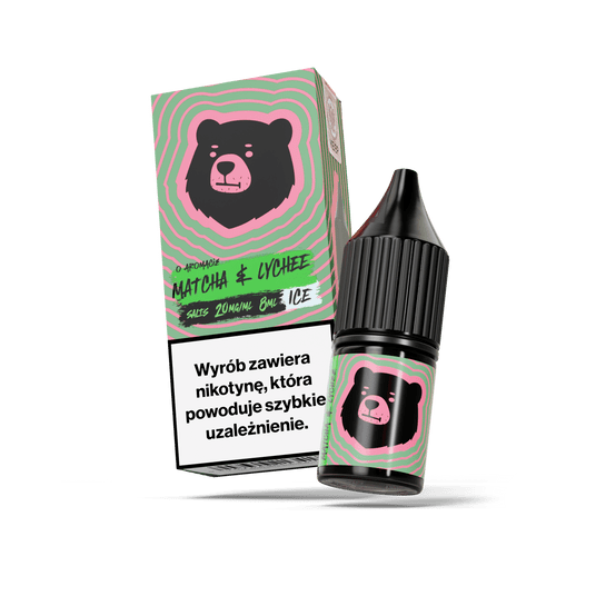 B26 Go Bears Tea Matcha & Lychee Ice 20mg 8ml -zdjęcie numer 1