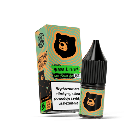 B26 Go Bears Tea Matcha & Papaya Ice 20mg 8ml -zdjęcie numer 1