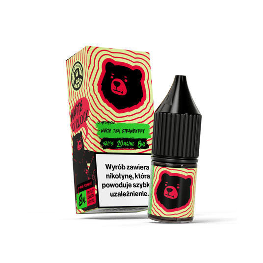 B26 Go Bears Tea White Tea Strawberry 20mg 8ml -zdjęcie numer 1