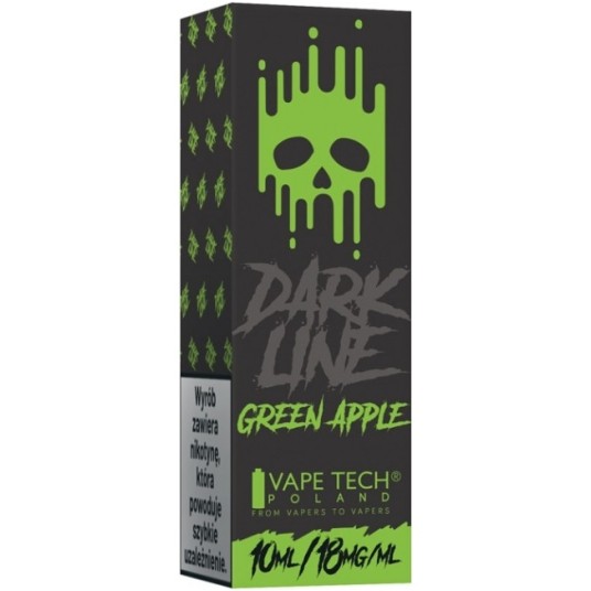 B26 Liquid DARK LINE 10ml - Green Apple 18mg -zdjęcie numer 1