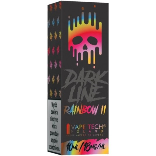 B26 Liquid DARK LINE 10ml - Rainbow II 6mg -zdjęcie numer 1
