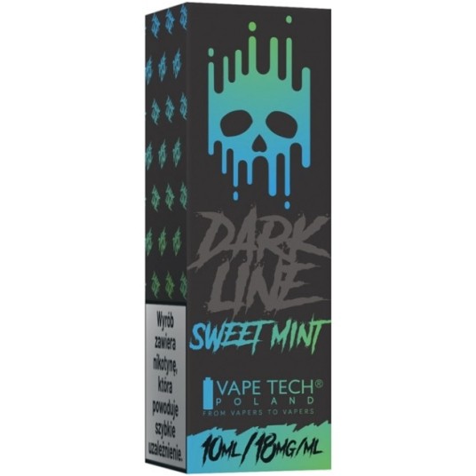 B26 Liquid DARK LINE 10ml - Sweet Mint 12mg -zdjęcie numer 1