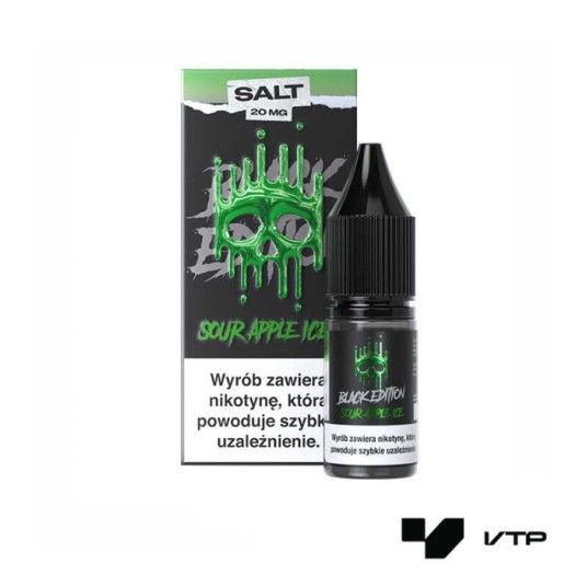 B26 LIQUID DARK LINE BLACK SALT - SOUR APPLE ICE -zdjęcie numer 1