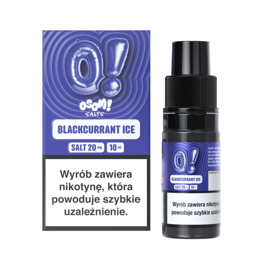 B26 LIQUID OSOM! SALTS - Blackcurrant Ice -zdjęcie numer 1