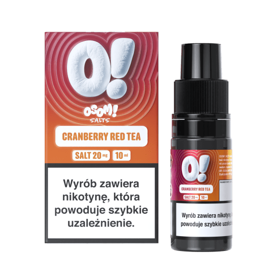 B26 LIQUID OSOM! SALTS - Cranberry Red Tea -zdjęcie numer 1