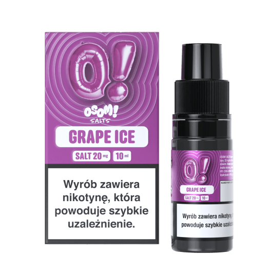 B26 LIQUID OSOM! SALTS - Grape Ice -zdjęcie numer 1