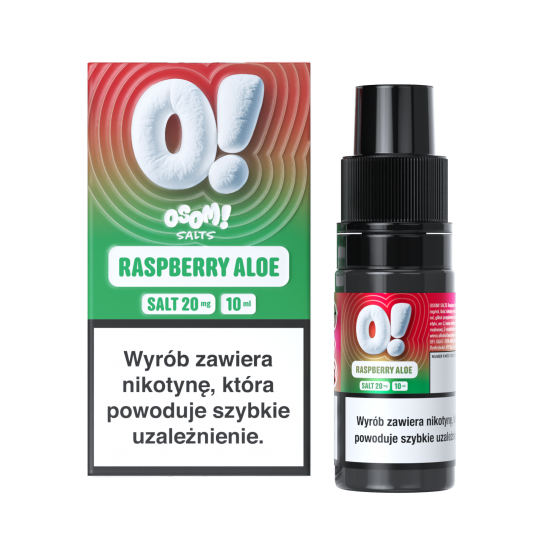 B26 LIQUID OSOM! SALTS - Raspberry Aloe -zdjęcie numer 1