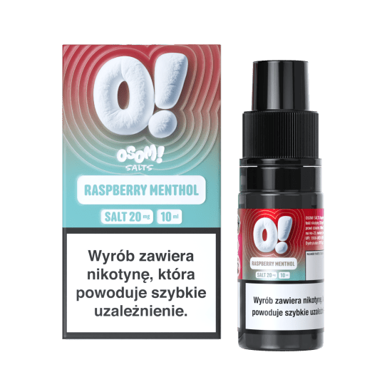 B26 LIQUID OSOM! SALTS - Raspberry Menthol -zdjęcie numer 1