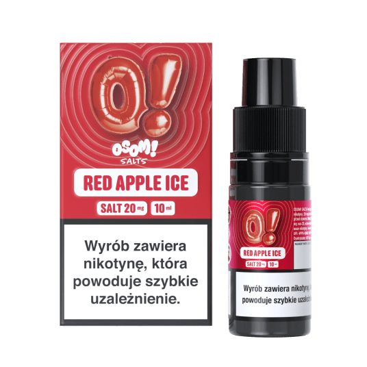 B26 LIQUID OSOM! SALTS - Red Apple Ice -zdjęcie numer 1