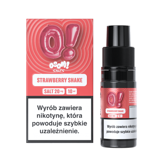 B26 LIQUID OSOM! SALTS - Strawberry Shake -zdjęcie numer 1