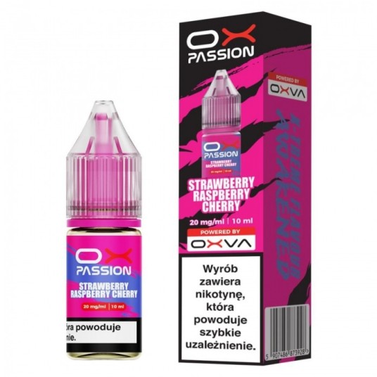 B26 Liquid OX Passion 10ml Straw. Raspb. Cher. 20m -zdjęcie numer 1