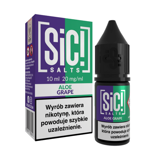 B26 Liquid SIC! DUPLEX 10ml - Aloe Grape 20mg -zdjęcie numer 1