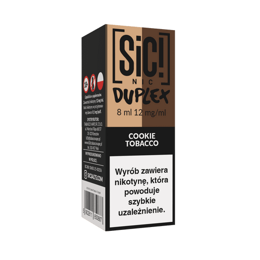 B26 Liquid SIC! NIC 8ml - Cookie Tobacco 18mg -zdjęcie numer 1
