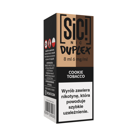 B26 Liquid SIC! NIC 8ml - Cookie Tobacco 6mg -zdjęcie numer 1
