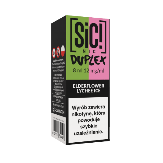 B26 Liquid SIC! NIC 8ml - Elderflower Lychee 12mg -zdjęcie numer 1