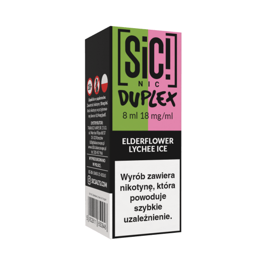 B26 Liquid SIC! NIC 8ml - Elderflower Lychee 18mg -zdjęcie numer 1
