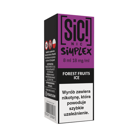 B26 Liquid SIC! NIC 8ml - Forest Fruits Ice 18mg -zdjęcie numer 1