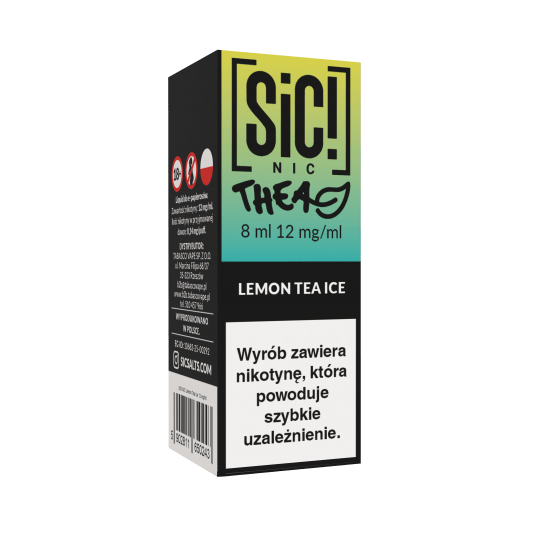 B26 Liquid SIC! NIC 8ml - Lemon Tea Ice 12mg -zdjęcie numer 1