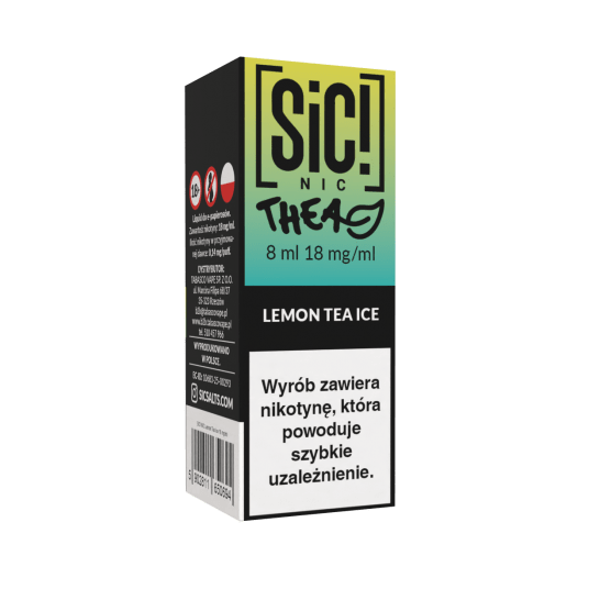 B26 Liquid SIC! NIC 8ml - Lemon Tea Ice 18mg -zdjęcie numer 1
