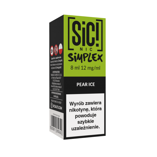 B26 Liquid SIC! NIC 8ml - Pear Ice 12mg -zdjęcie numer 1