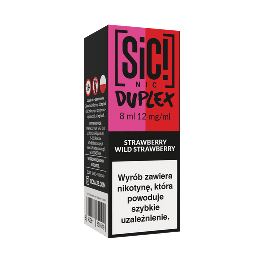 B26 Liquid SIC! NIC 8ml - Strawberry Wild Str 12mg -zdjęcie numer 1