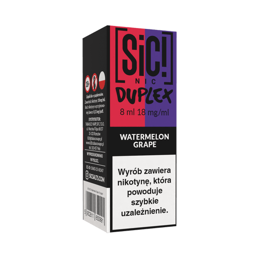 B26 Liquid SIC! NIC 8ml - Watermelon Grape 18mg -zdjęcie numer 1