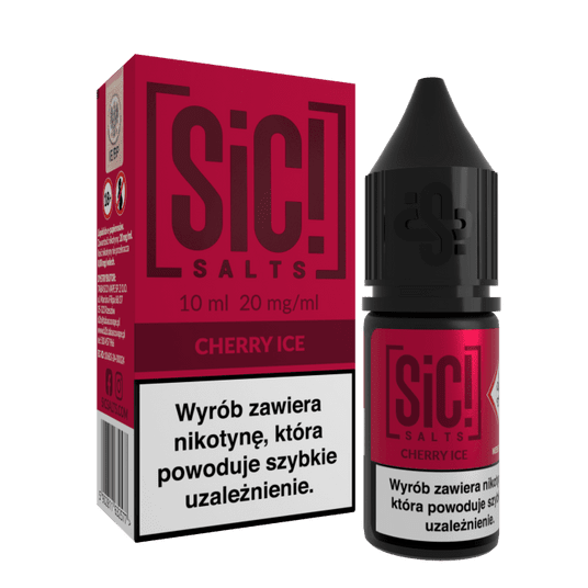 B26 Liquid SIC! SIMPLEX 10ml - Cherry Ice 20mg -zdjęcie numer 1