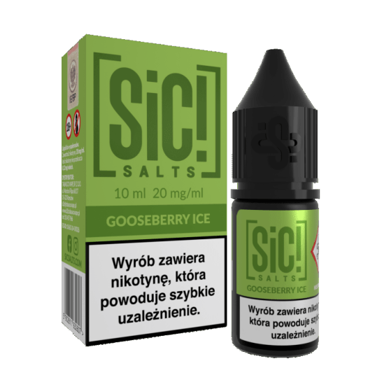 B26 Liquid SIC! SIMPLEX 10ml - Gooseberry Ice 20mg -zdjęcie numer 1