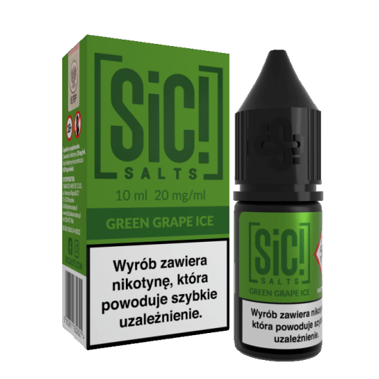 B26 Liquid SIC! SIMPLEX 10ml - Green Grape Ic 20mg -zdjęcie numer 1