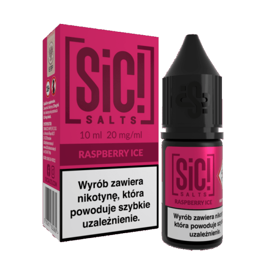 B26 Liquid SIC! SIMPLEX 10ml - Raspberry Ice 20mg -zdjęcie numer 1
