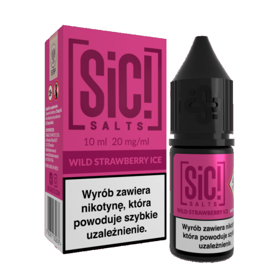 B26 Liquid SIC! SIMPLEX 10ml -Wild Straw. Ice 20mg -zdjęcie numer 1