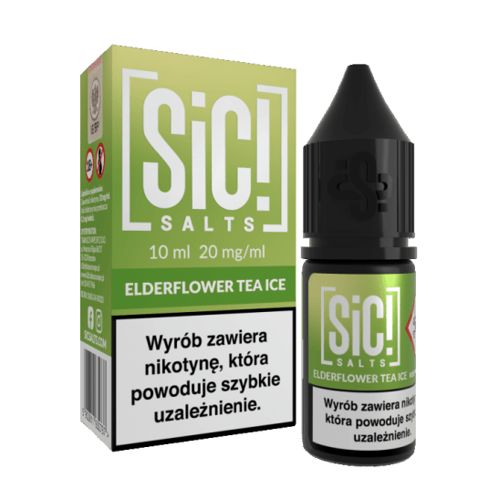 B26 Liquid SIC! THEA 10ml - Elderflower Tea Ice -zdjęcie numer 1