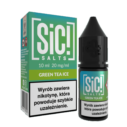 B26 Liquid SIC! THEA 10ml - Green Tea Ice 20mg -zdjęcie numer 1