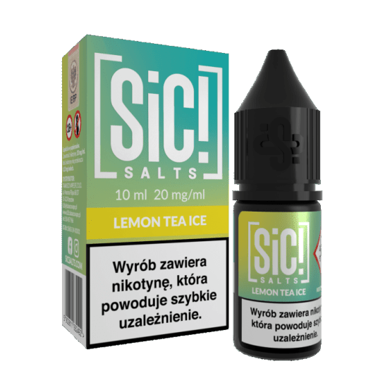 B26 Liquid SIC! THEA 10ml - Lemon Tea Ice 20mg -zdjęcie numer 1