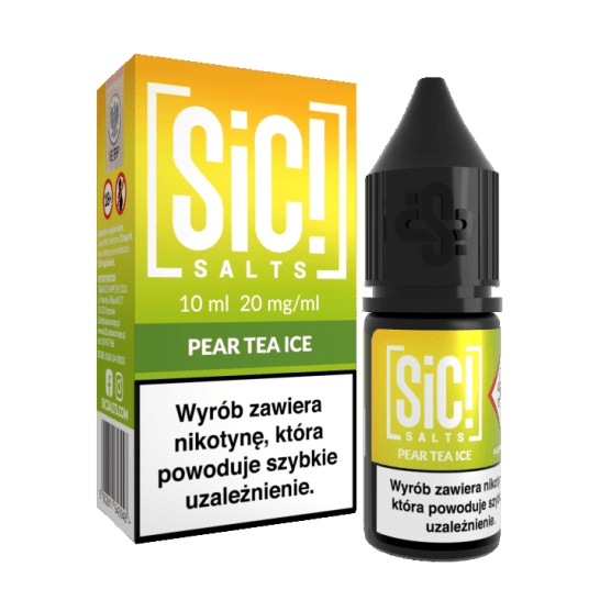 B26 Liquid SIC! THEA 10ml - Pear Tea Ice 20mg -zdjęcie numer 1