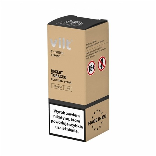 B26 Liquid VILT 10ml - Desert Tobacco 18mg -zdjęcie numer 1