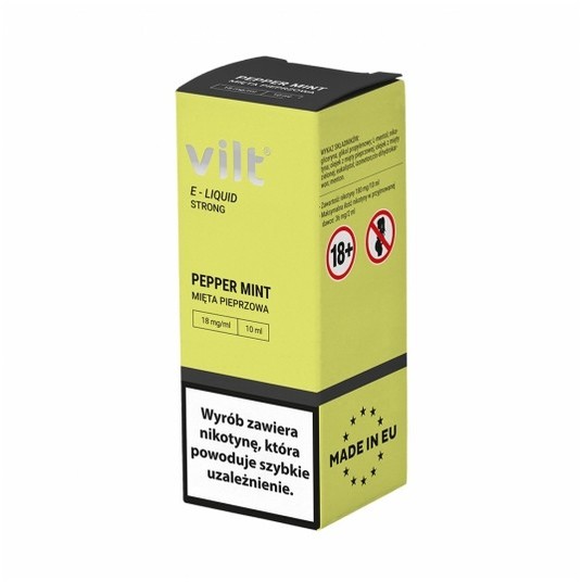B26 Liquid VILT 10ml - Pepper Mint 18mg -zdjęcie numer 1
