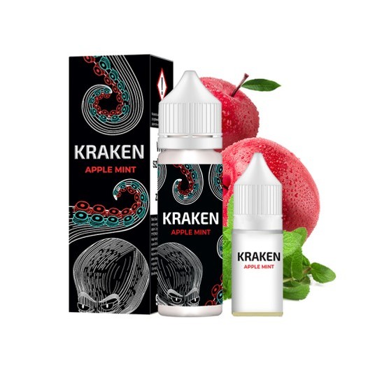 B26 Longfill Kraken 9/10ml Apple Mint -zdjęcie numer 1