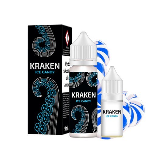 B26 Longfill Kraken 9/10ml Ice Candy -zdjęcie numer 1