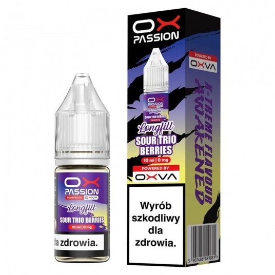 B26 Longfill OX Passion 10ml Sour Trio Berries -zdjęcie numer 1