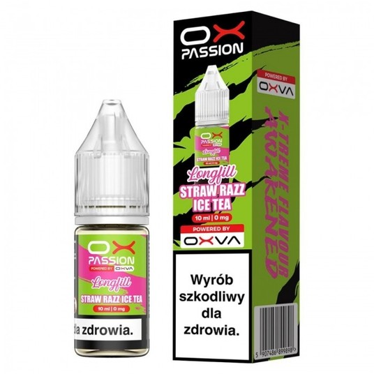 B26 Longfill OX Passion 10ml Straw Razz Ice Tea -zdjęcie numer 1