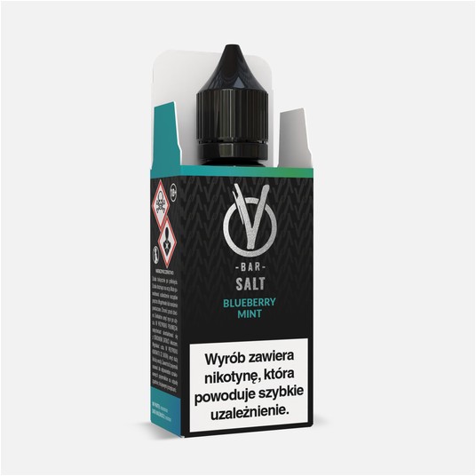 B26 VBar SALT 10ml 20mg- Blueberry Mint -zdjęcie numer 1