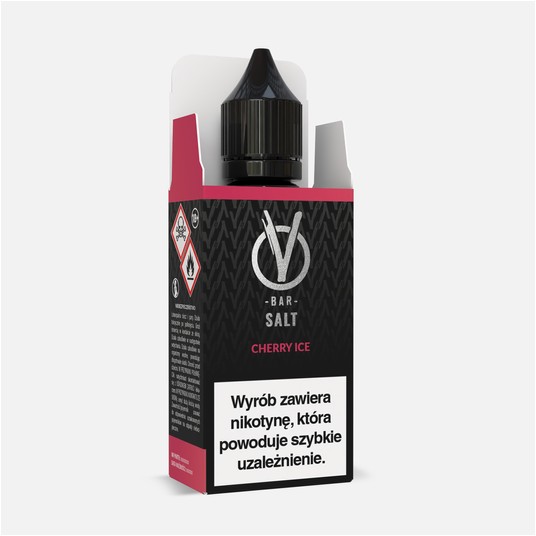 B26 VBar SALT 10ml 20mg- Cherry Ice -zdjęcie numer 1